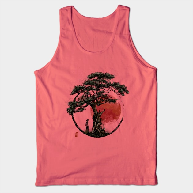 Sunset in Huangshan Tank Top by jun087